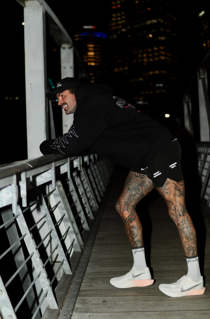 Fracture Hoodie - Black