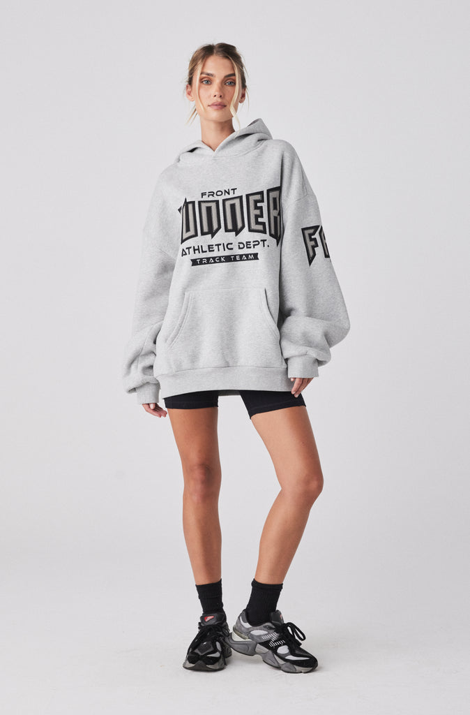 Viper Dept Hoodie - Grey Marle