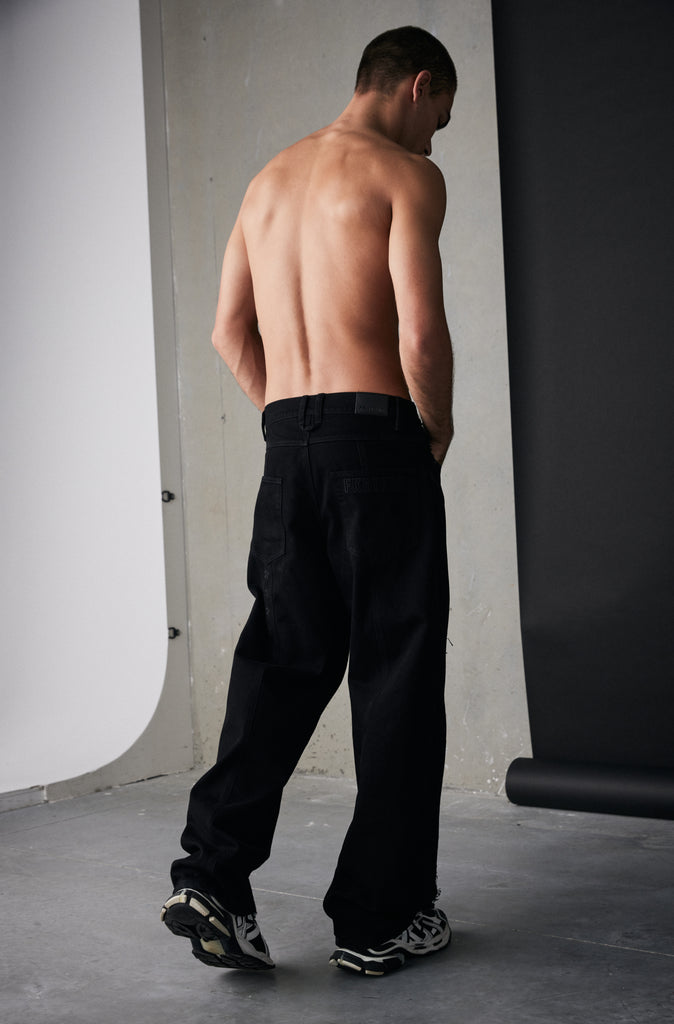 FRNTRNR Baggy Denim - Black