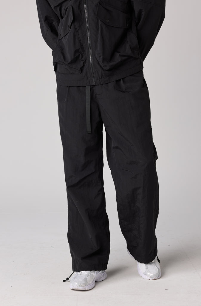 FR Wide Leg Tech Pant - Black