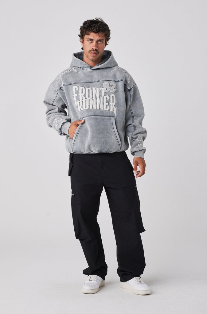 Pyro Hoodie - Concrete