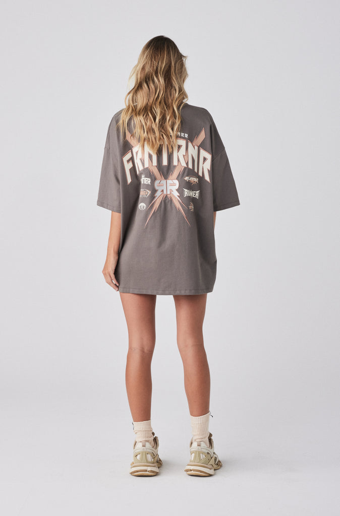 Bolt Tee - Titanium