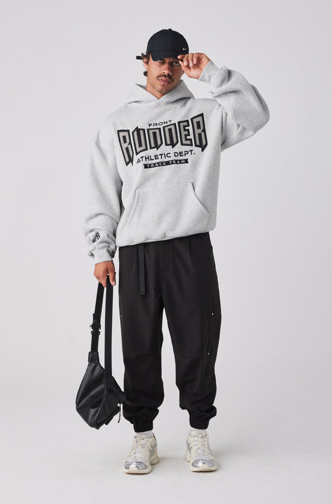 Viper Dept Hoodie - Grey Marle