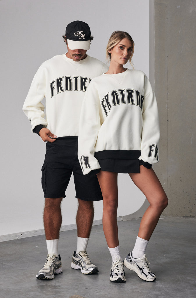FRNTRNR Crewneck - Vanilla