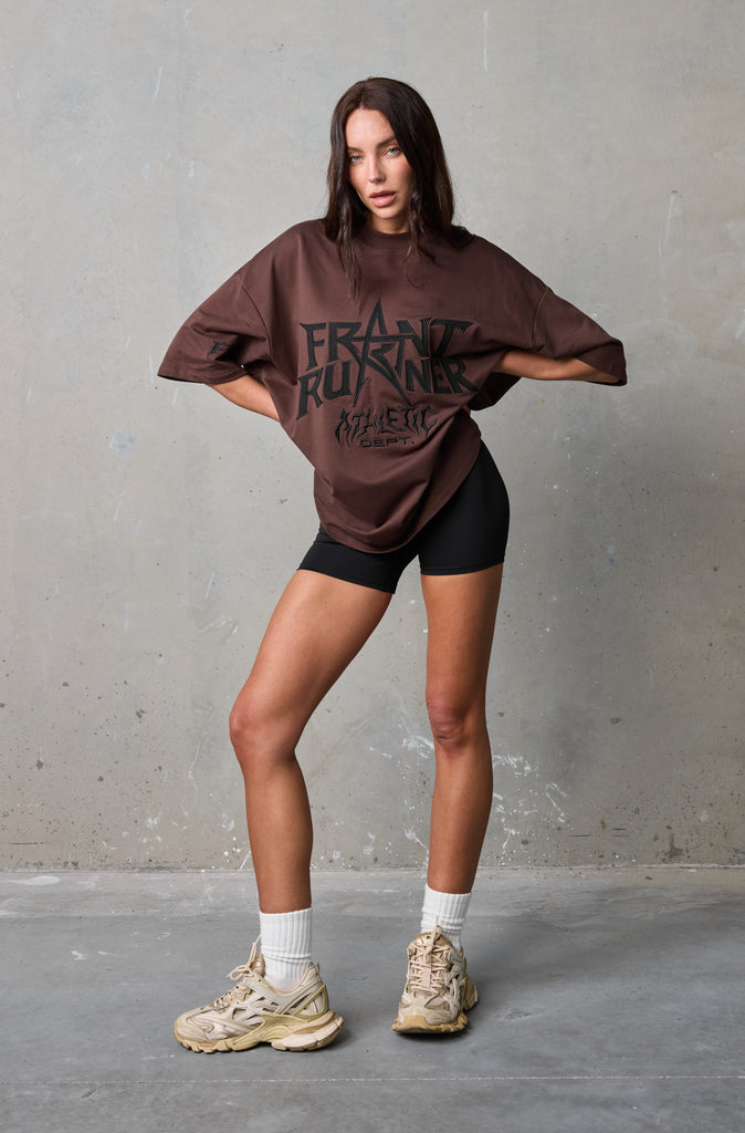 Heavy Medal Tee - Chocolate