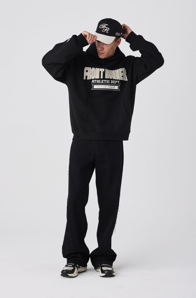 Athletic Department Hoodie - Black Malt