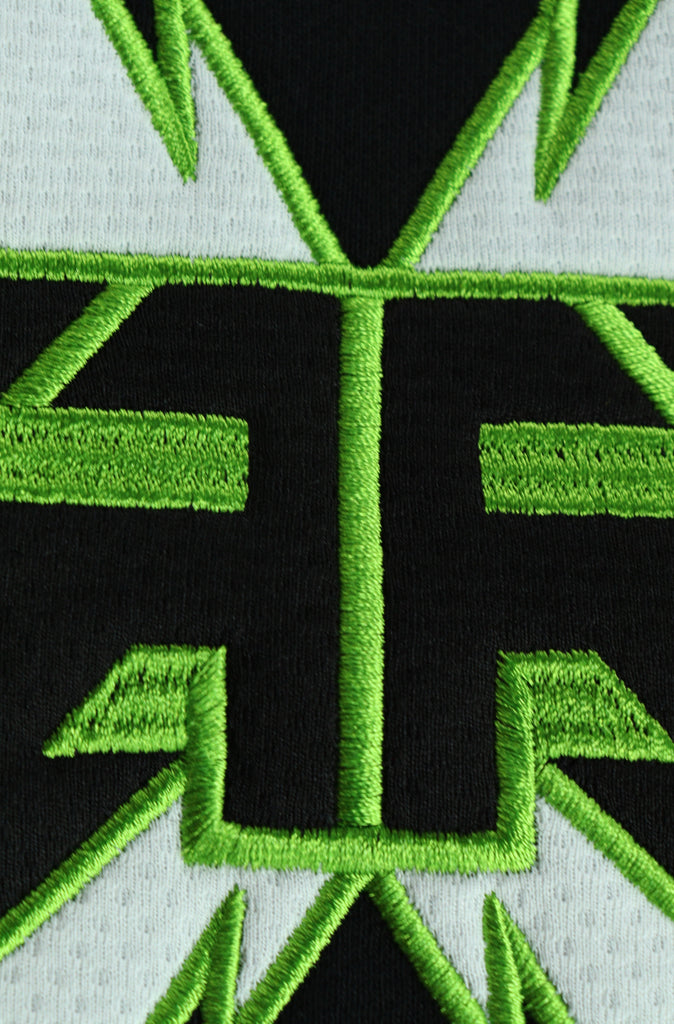 FRNTRNR Bolt Hoodie - Black Lime