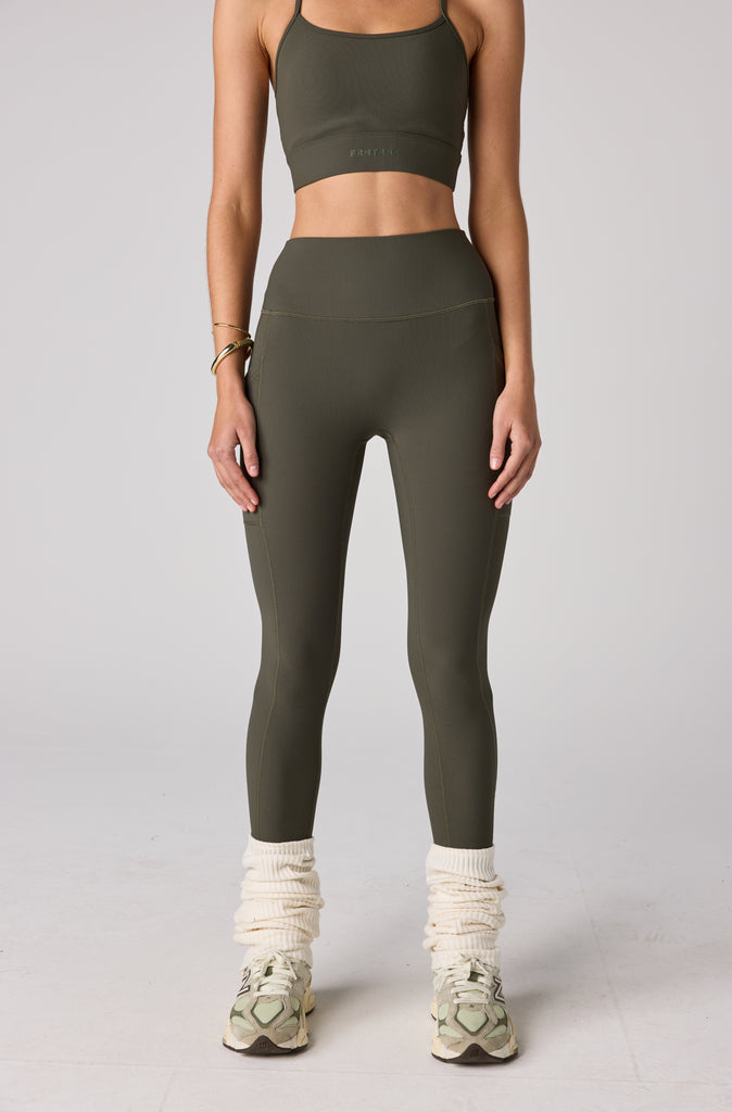 FRNTRNR Leggings - Khaki