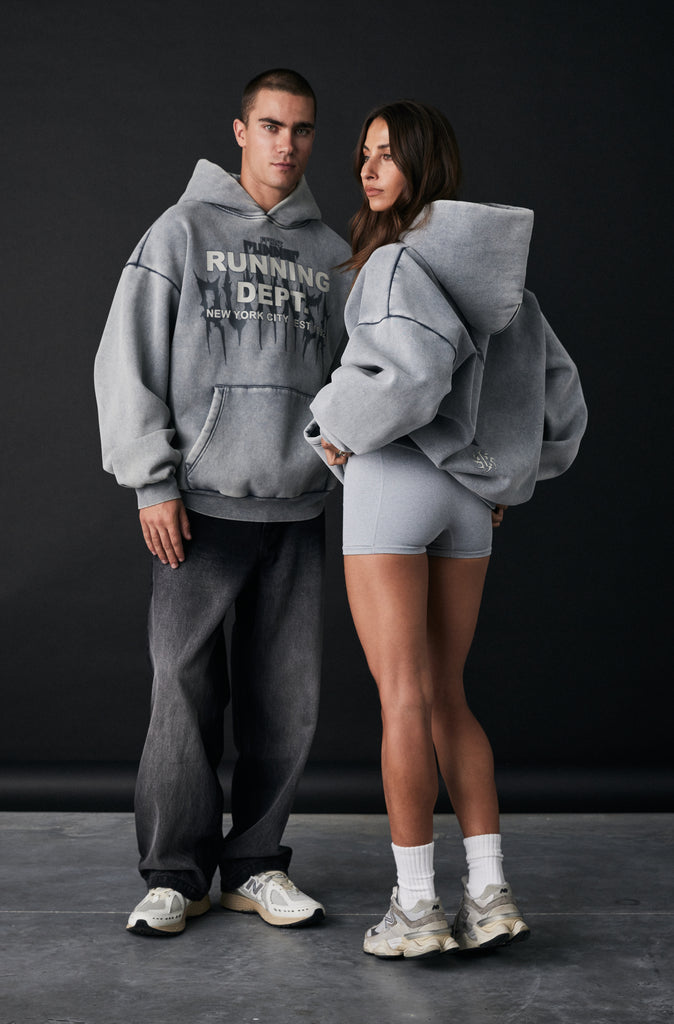 Tribal Dept Hoodie - Concrete