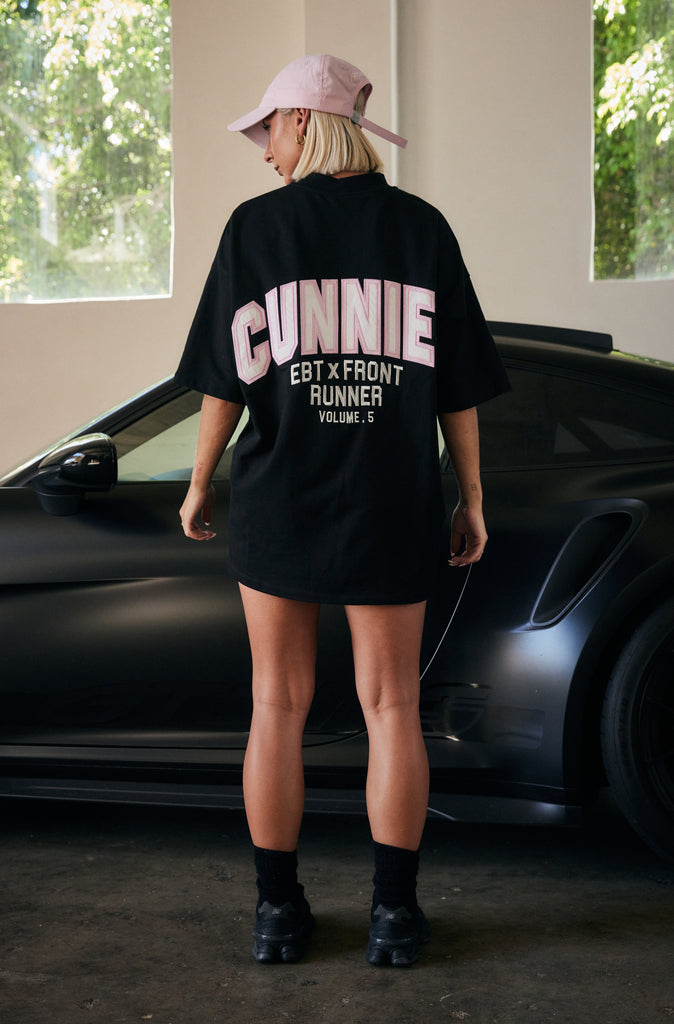 V5 Cunnies Tee - Black Sakura