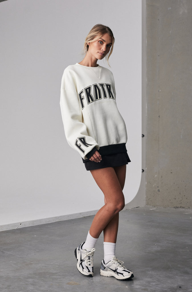 FRNTRNR Crewneck - Vanilla