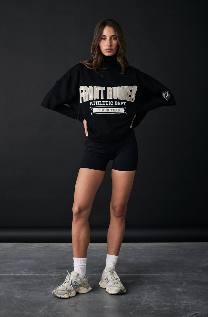 Athletic Department Tee - Black/Malt