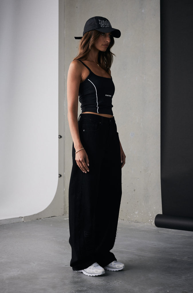 FRNTRNR Baggy Denim - Black