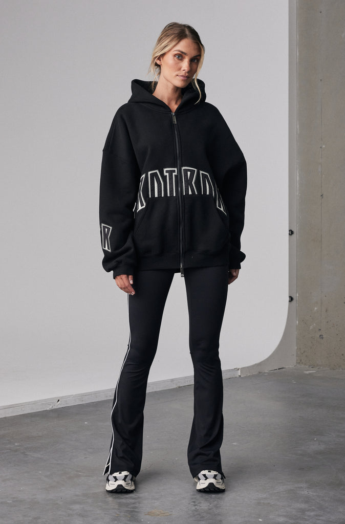 FRNTRNR Zip Hoodie - Black