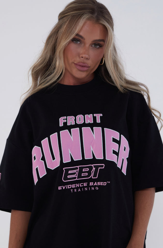FR x EBT Tee - Black & Pink