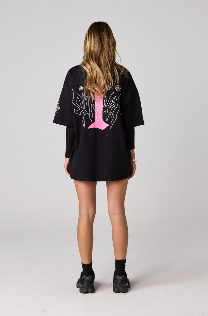 Hybrid Tee - Black Candy