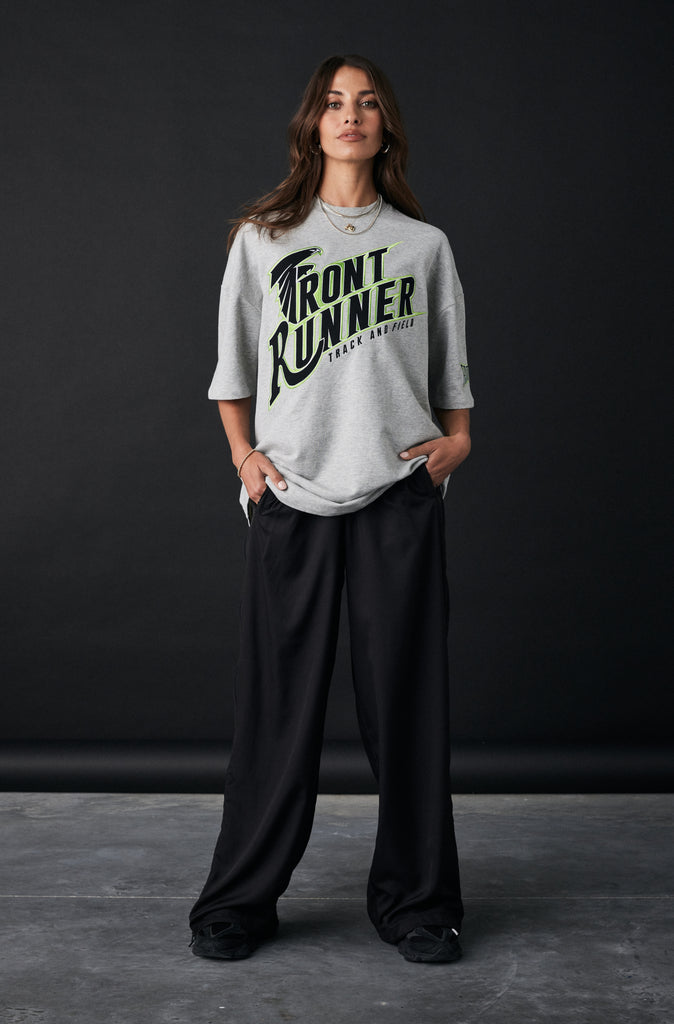 T&F Tee - Grey Lime