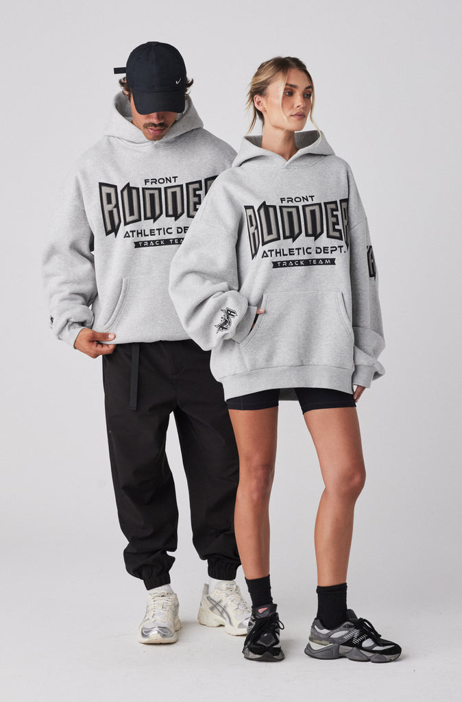 Viper Dept Hoodie - Grey Marle