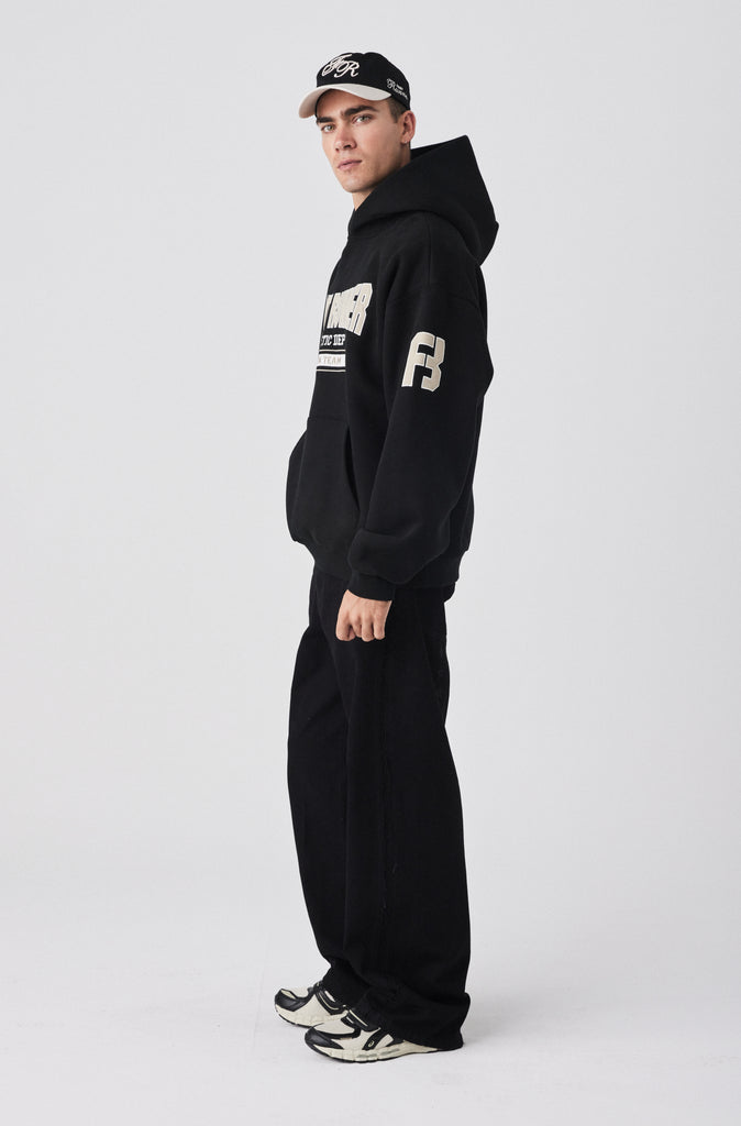 Athletic Department Hoodie - Black Malt