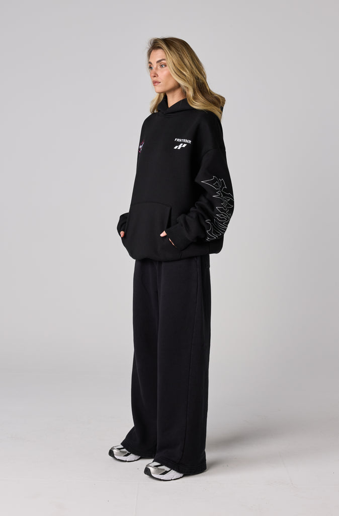 Fracture Hoodie - Black