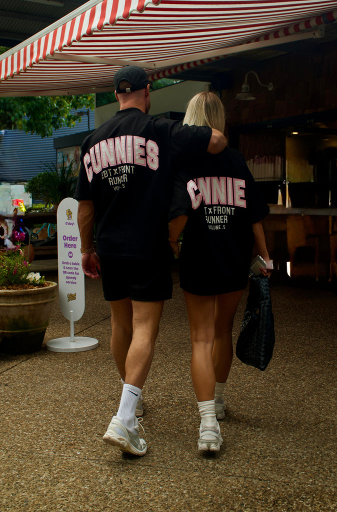 V5 Cunnies Tee - Black Sakura