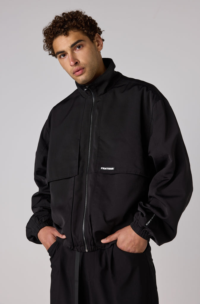 Fracture Bomber Jacket - Black