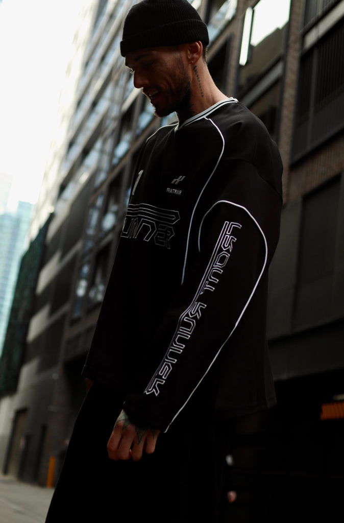 Striker L/S Jersey - Black