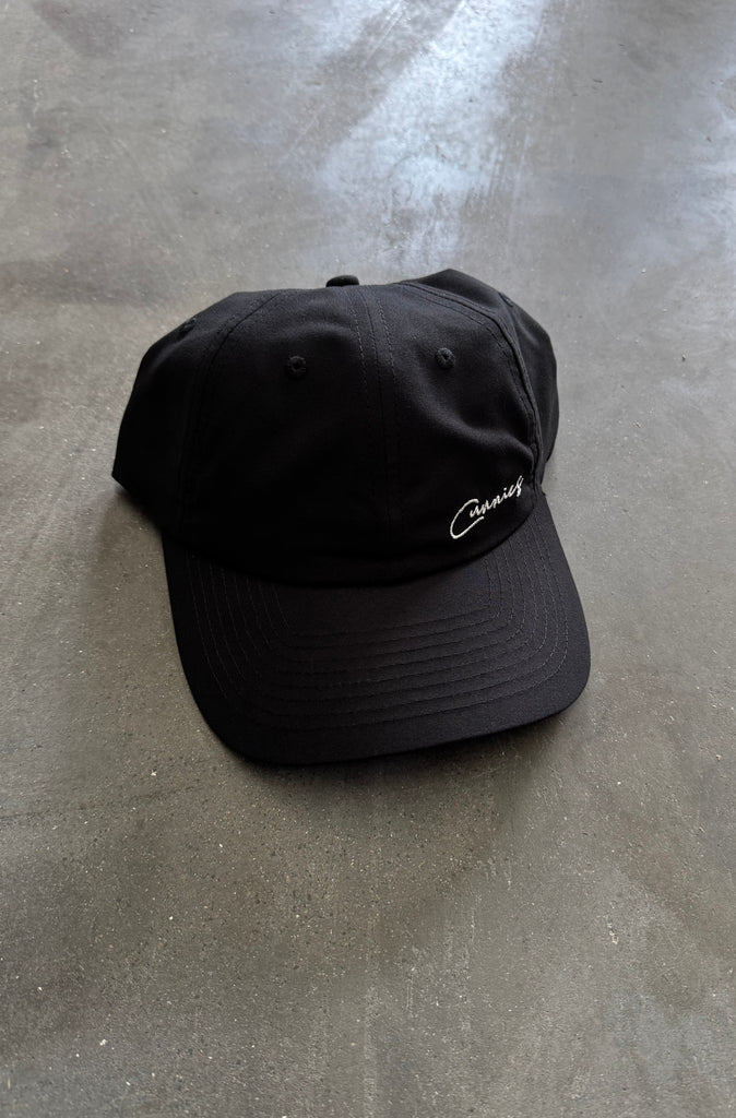 Cunnies Script Cap - Black