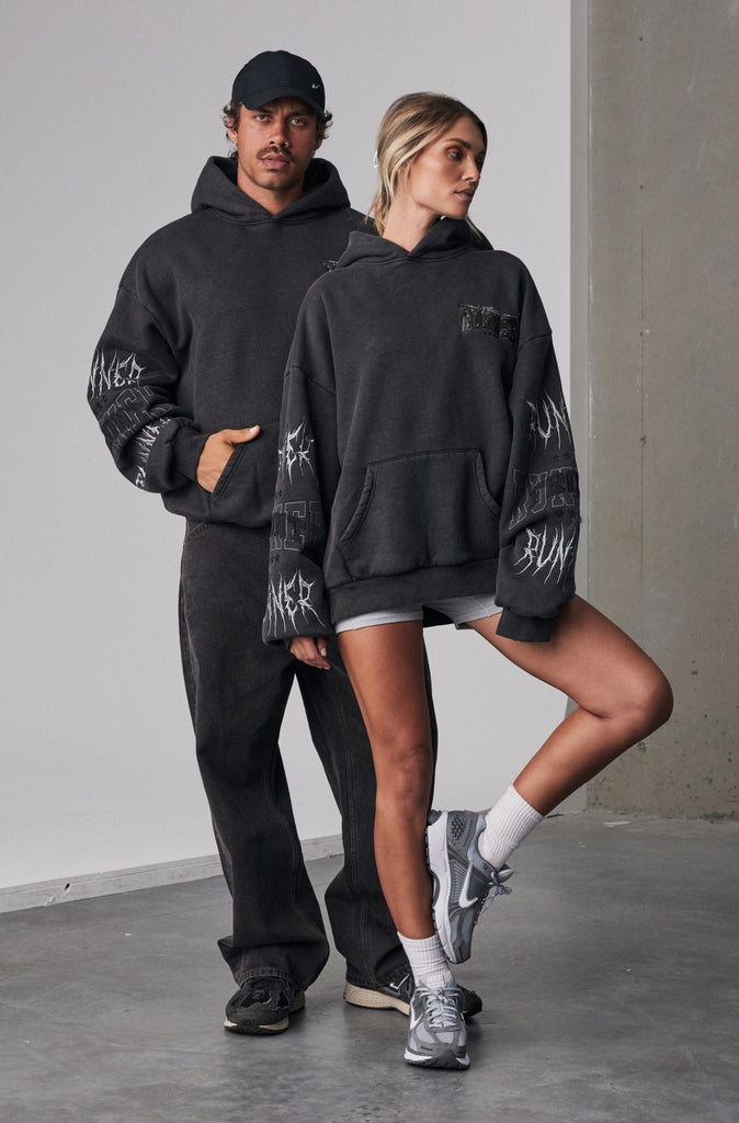 Runner Tribe Hoodie - Concrete