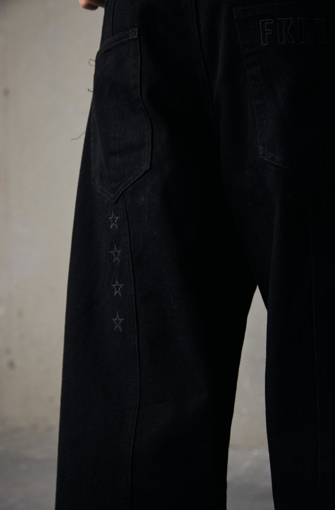 FRNTRNR Baggy Denim - Black