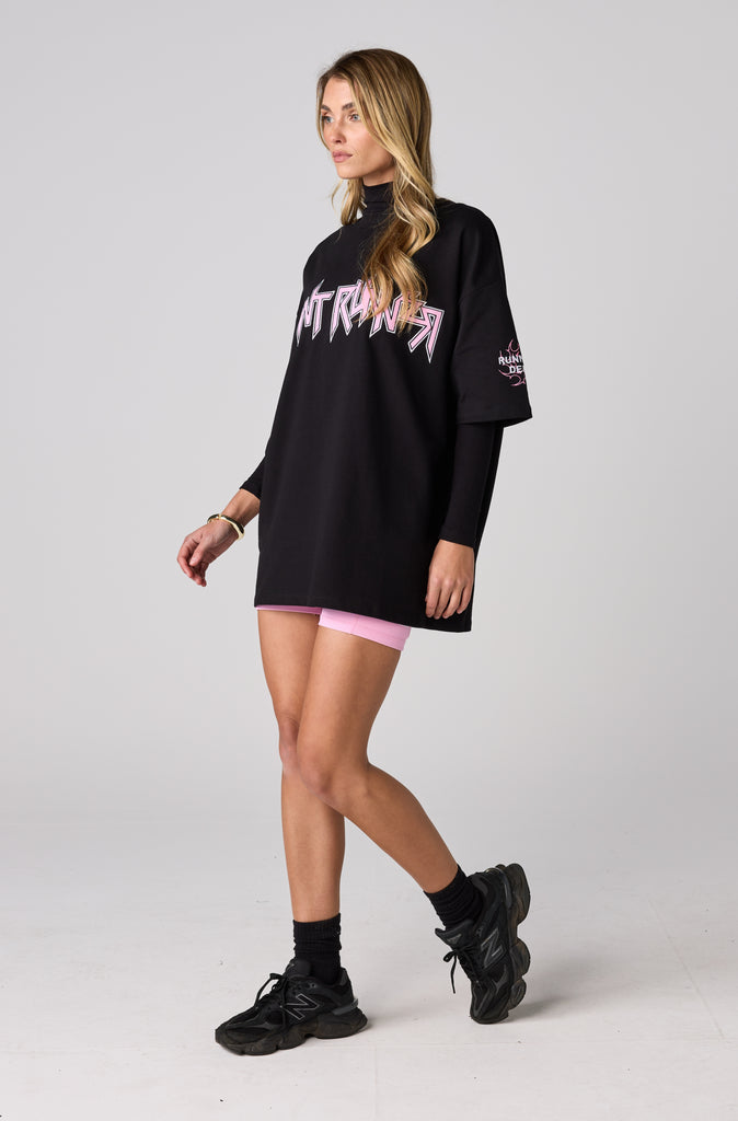 Hybrid Tee - Black Candy