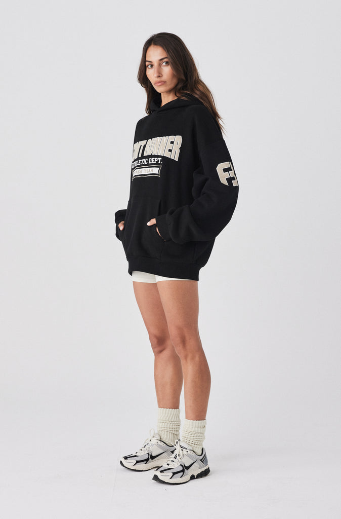 Athletic Department Hoodie - Black Malt