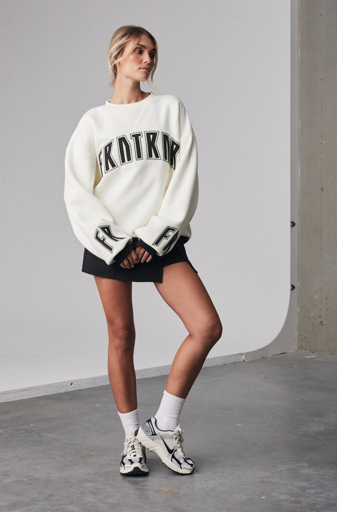 FRNTRNR Crewneck - Vanilla