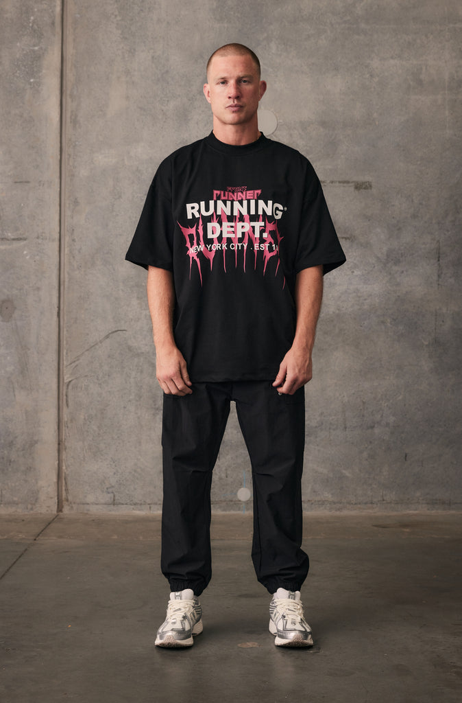 Viper Dept Tee - Black Flamingo