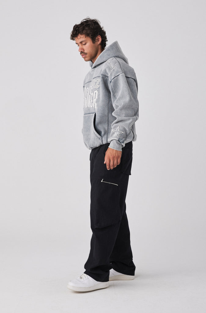 Pyro Hoodie - Concrete