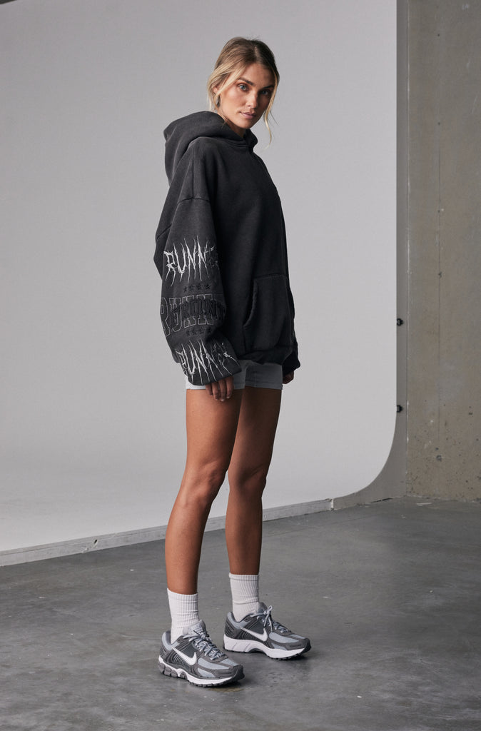 Runner Tribe Hoodie - Concrete
