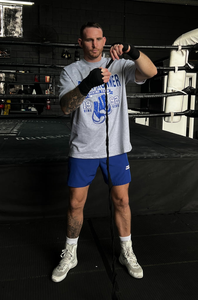 Final Round Tee - Cobalt Grey
