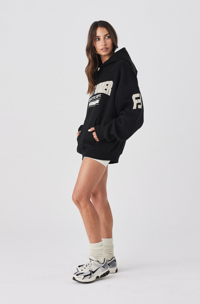 Athletic Department Hoodie - Black Malt