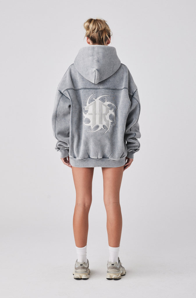 Pyro Hoodie - Concrete