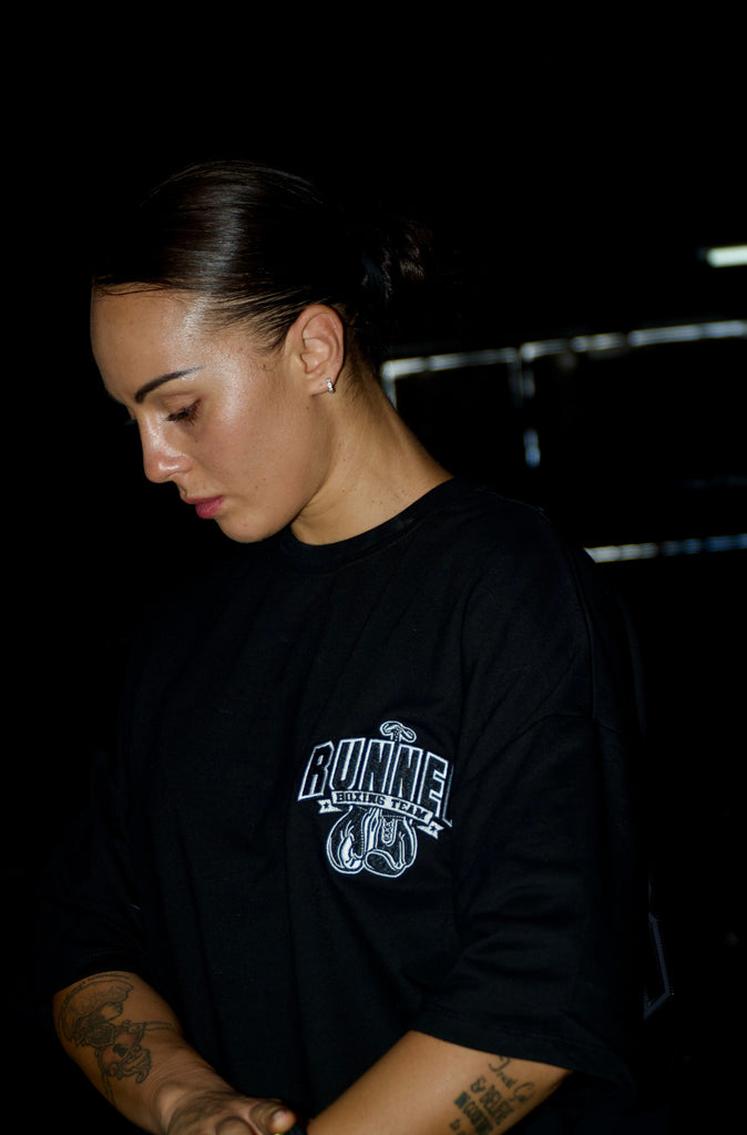 Ringside Tee - Black & White