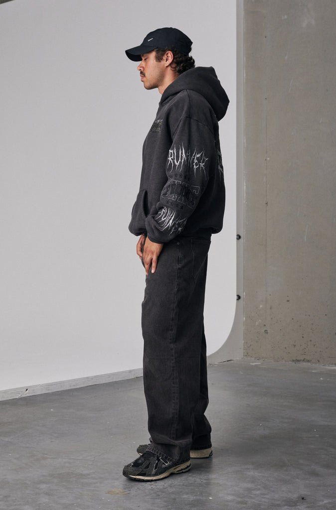 Runner Tribe Hoodie - Concrete