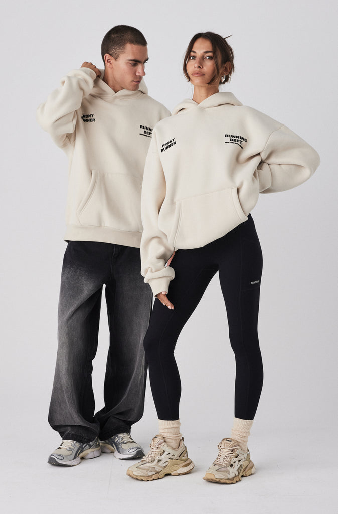 Running Dept Hoodie - Malt