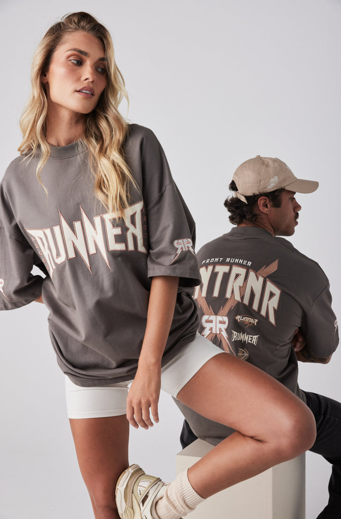 Bolt Tee - Titanium