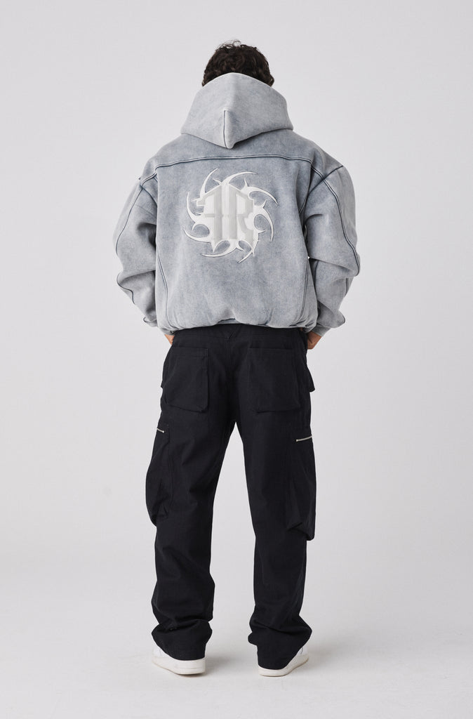 Pyro Hoodie - Concrete