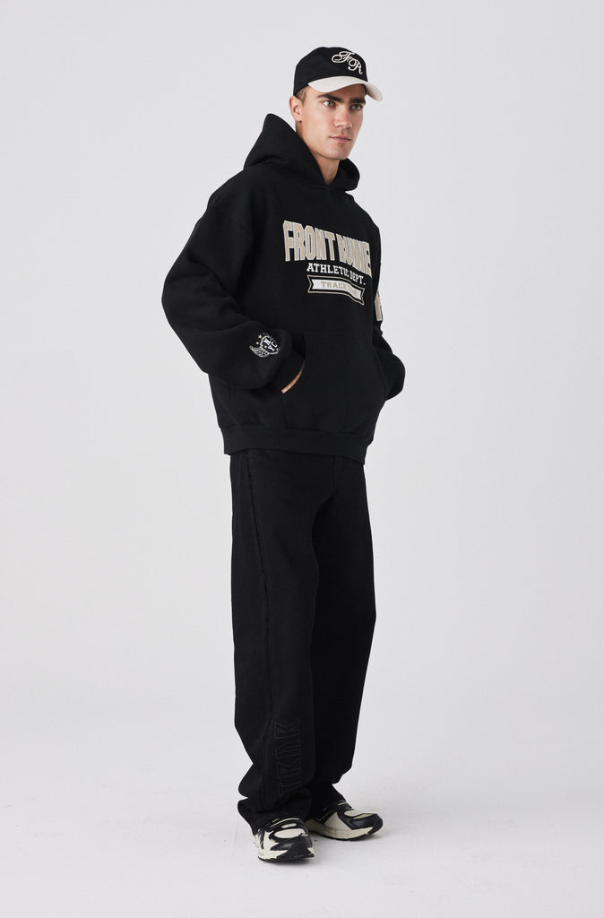 Athletic Department Hoodie - Black Malt