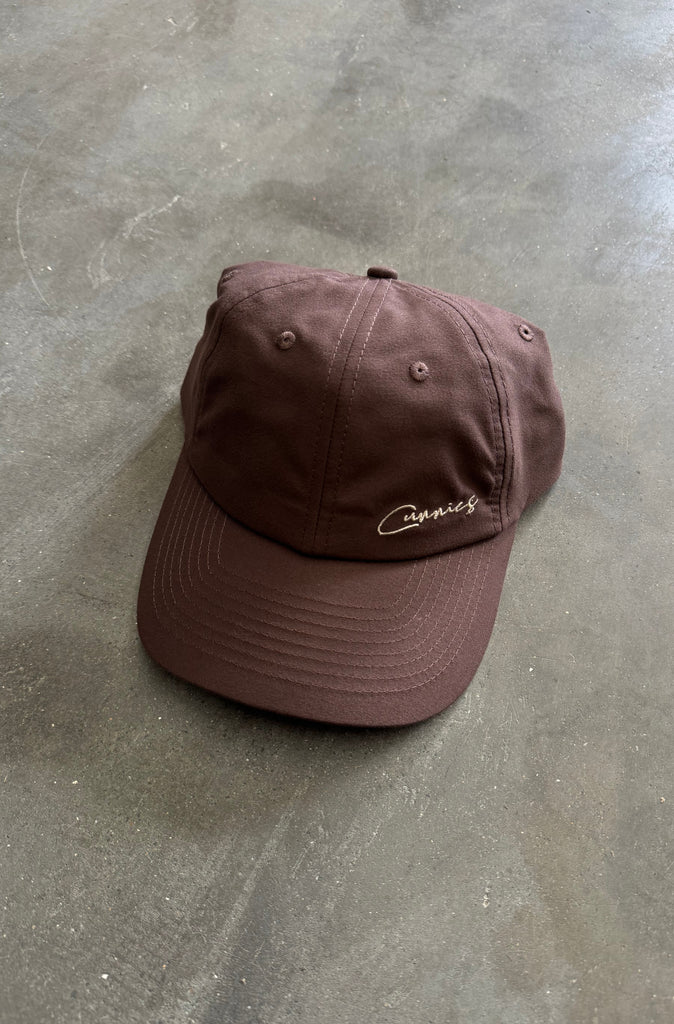 Cunnies Script Cap - Chocolate