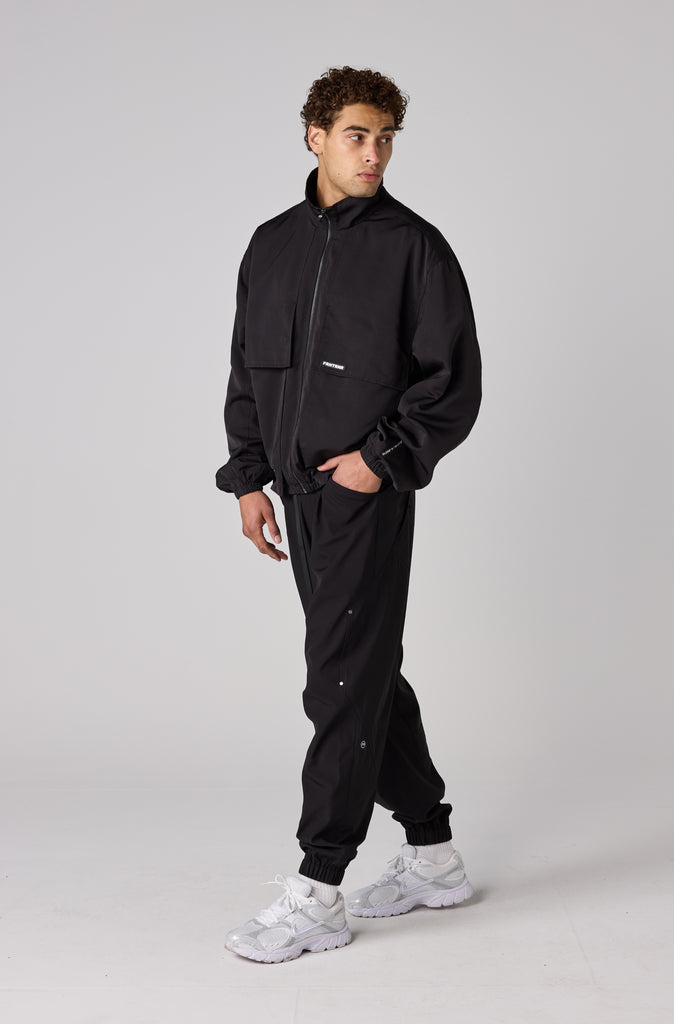 Fracture Bomber Jacket - Black