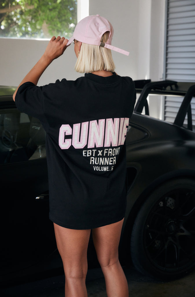 V5 Cunnies Tee - Black Sakura