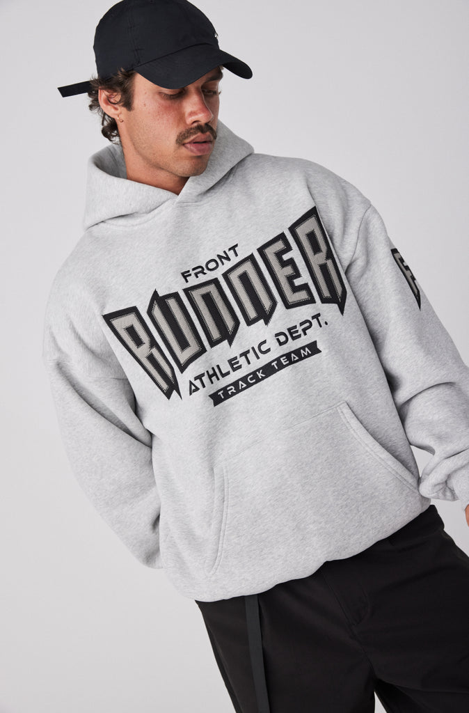 Viper Dept Hoodie - Grey Marle