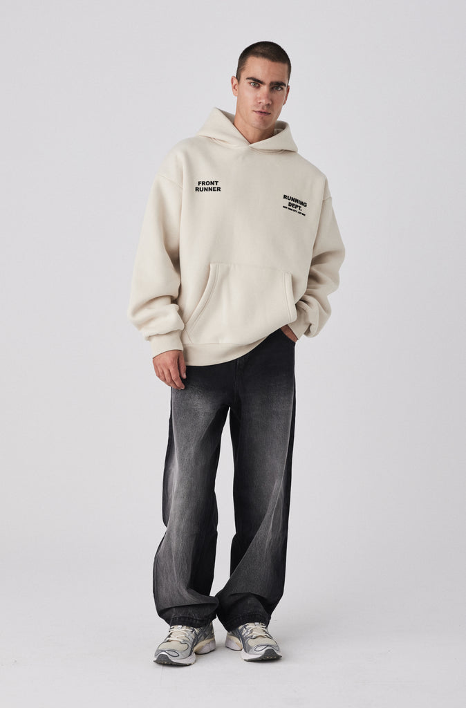 Running Dept Hoodie - Malt
